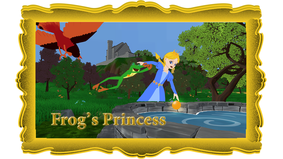 Framed Frog's Princess title page