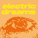 Electric Dreams conference logo, quite psychedelic