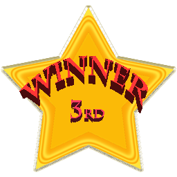 Third place winner star